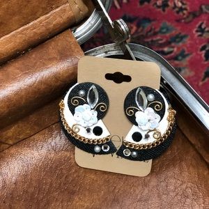 Vintage multimedia earrings!!!